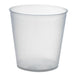 Verre Cupoly en plastique PP réemployable 300ml Ø 8,5 cm 62x H 8,5 cm - 18 unités