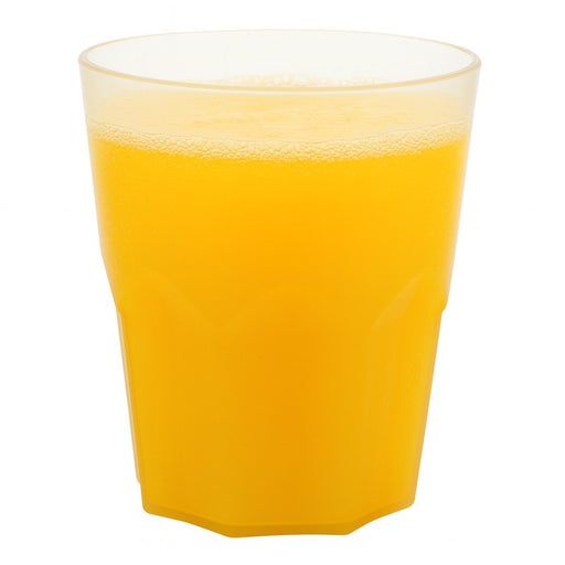 Verre à facette Cupoly en plastique PP 500ml Ø 8,7 cm 62x H 9,9 cm - 12 unités