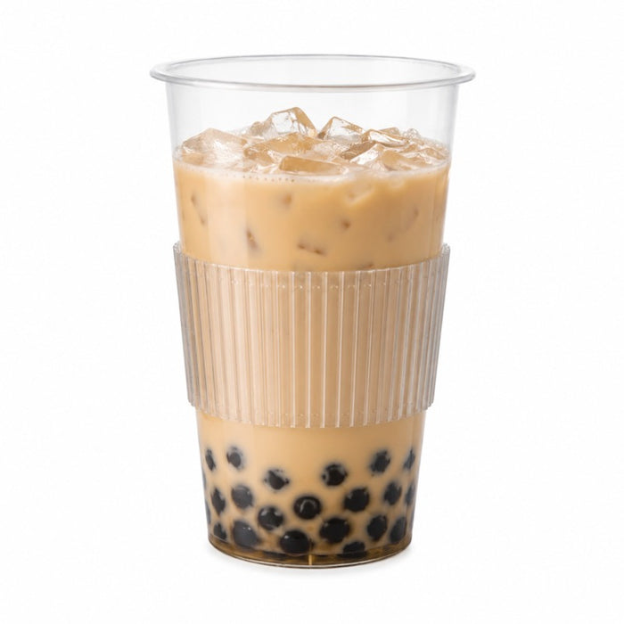 Bague PP pour gobelet Bubble tea H 5,7 cm - 50 unités