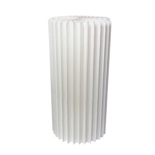 Table blanche illuminé et pliable avec plateau en acrylique H1 0 cm - 1 unité