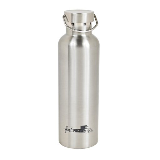 Bouteille à eau en inox à double paroi isotherme avec bouchon 750ml Ø 4,7 cm - 12 unités