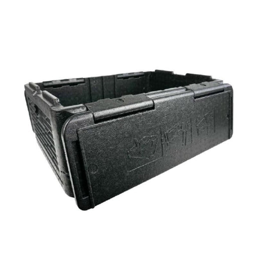 Box pliante isotherme noire 600x400mm H250mm - 1 Pcs