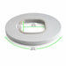 Opseal moule de scellage carré - 13 cm x 13 cm - dimensions