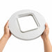 Opseal moule de scellage rectangulaire - 16 cm x 13 cm - en main