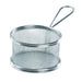 Mini panier friteuse métal rond - Ø 10 cm - H 8 cm - 6 unités