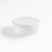 Saladier rond "Buckaty" en PP injecté transparent - 600 ml - Ø 14,5 cm - H 4,9 cm - 50 unités