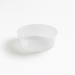 Saladier rond "Buckaty" en PP injecté transparent - 600 ml - Ø 14,5 cm - H 4,9 cm - 50 unités