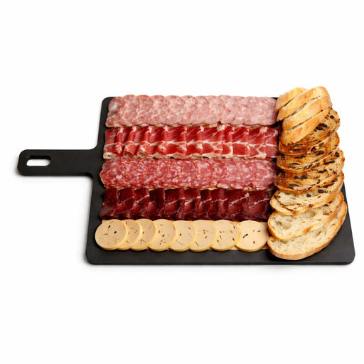 Planche noire rectangulaire en fibre de bois 34,3 cm x 19 cm H 0,6 cm - 6 unités