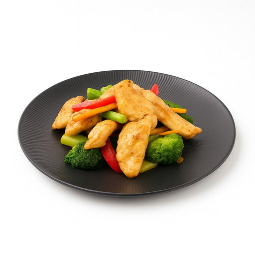Assiette noire "Black Phoenix" réemployable H 3,55 cm - 8 unités