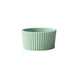 Bague à gobelet "Phoenix" réemployable vert d'eau H 4 cm - 48 unités