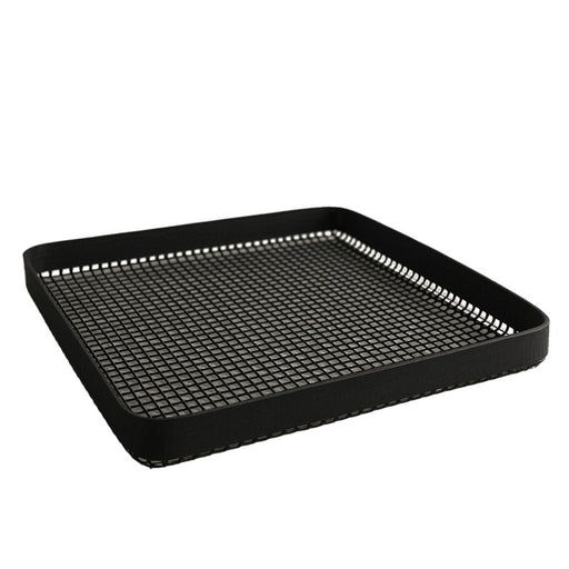 Tapis grillagé en silicone avec bordure pour BBQ 30,5 cm x 30,5 cm - 5 unités