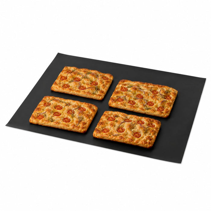 Revêtement de four en fibre de verre revêtue de Silicone 1 0 cm x 50 cm - 5 unités