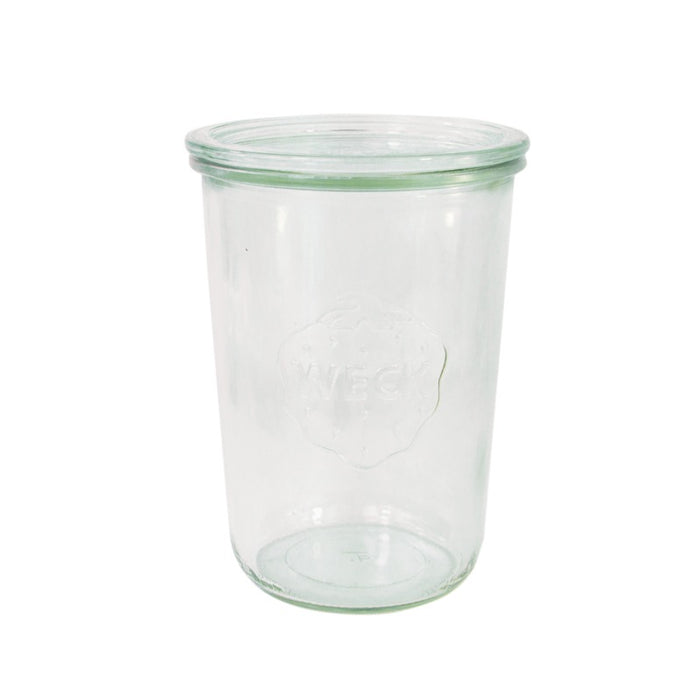 Bocal Weck avec couvercle en verre 850ml 11 cm x 15 cm - 6 unités