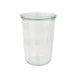 Bocal Weck avec couvercle en verre 850ml 11 cm x 15 cm - 6 unités