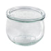 Bocal Bokocook en verre Weck avec couvercle en verre 480ml Ø100mm, 6pcs