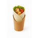 Etui à Wrap réutilisable couleur Kraft 6 trous de ventilation Ø 8 cm H 11,8 cm - 10 unités