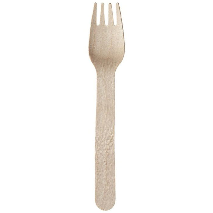 Fourchette 15,8 cm bois - 20 unités