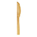 Couteau 16 cm bambou "Bambi" - 8 unités