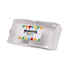 Mini boîte burger carton blanc - 4 unités