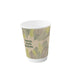 Gobelet carton double paroi PLA - 340 ml - Ø 9 cm - H 11 cm - 6 unités