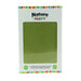 Serviette coton verte 40 cm x 40 cm - X100 (10X10PCS)