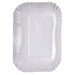 Assiette creuse en carton 18 x 13cm