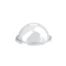 Couvercle PET transparent dôme avec trou - Ø 7,7 cm - H 3,7 cm - Compatible avec 210GKP251 - 50 unités