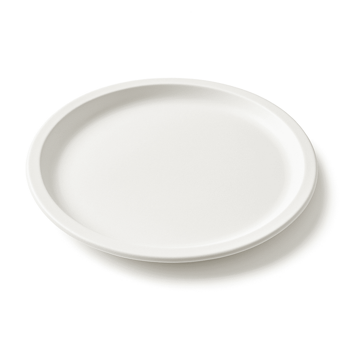 Plateau traiteur rond pulpe blanc 2400ml 240mm  H23mm