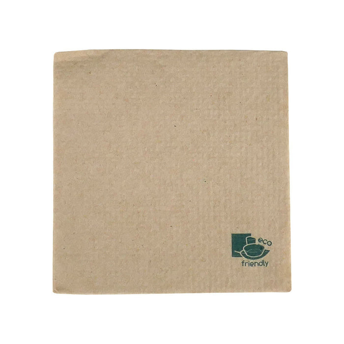 Serviette papier Ã©crue 1 pli  - 30 cm x 30 cm - 100 unitÃ©s