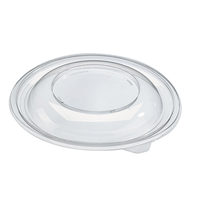 Couvercle plastique cristal transparent dôme   H22mm
